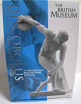 大英博物館　古代ギリシャ展　限定公式フィギュア　円盤投げ　ディスコボロス　海洋堂 大英博物館 古代ギリシャ展 公式フィギュア 円盤投げ ディスコ